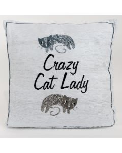 Cushion - Crazy Cat Lady