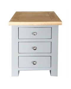 Conwy Grey Bedside Table