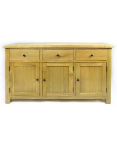 Conwy Oak 3 Door Sideboard