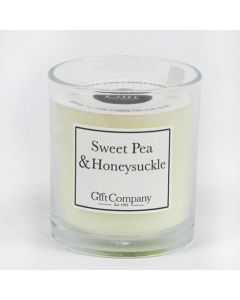 Premium Single Wick Jar-Sweet Pea & Honeysuckle
