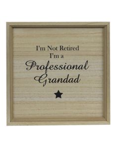 Plaque Professional Grandad
