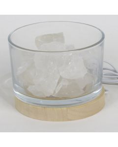 Salt Rock Lamp - Clear