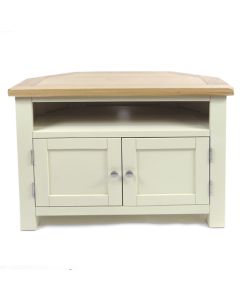 Conwy Cream Small Corner TV Unit Max tv 40"