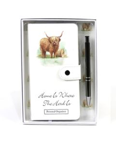 Personal Organiser - Highland Cow