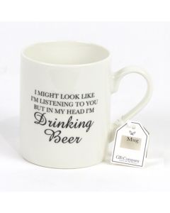 Mug - Drinking Beer