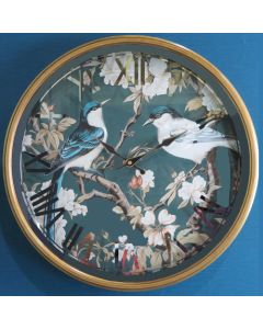 X Bird Clock 45cm 1-4 R139