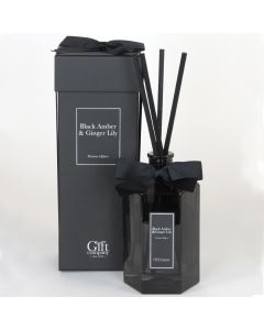 Octagonal Large Colour Diffuser-Black Amber&Gingerlily