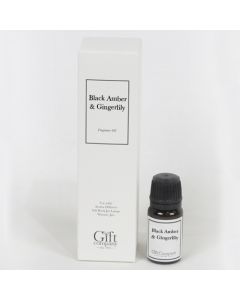 Fragrance Oil 10ml-Black Amber & Gingerlily
