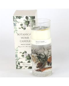 Scented Floral Candle - Fruity Wood