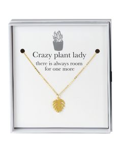 Necklace -Crazy Plant Lady