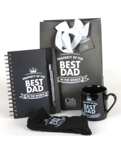 Gift Bag Set - Property of the Best Dad