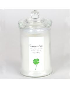 X Candle Jar-Friendship