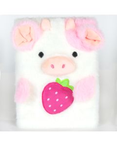 Highland Cow Fluffy Notebook