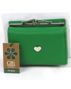 X Boxed Purse Green