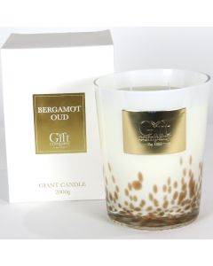 Giant Scented Candle 2000g - Bergamot Oud