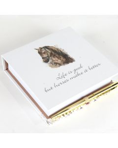 Horse Memo and Pen Set