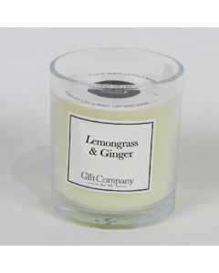 Premium Single Wick Jar-Lemongrass & Ginger