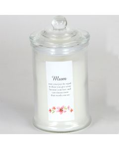 Candle Jar-Mum