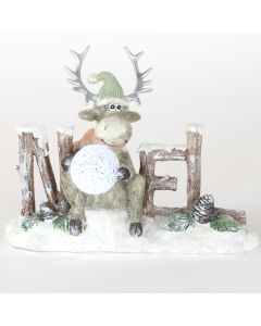 Noel with Reindeer