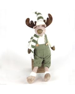 Stripy Scarf Reindeer