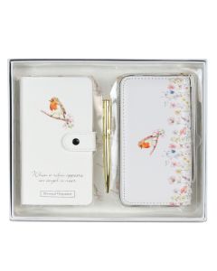 Purse and Personal Organiser Set - Robin