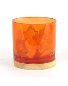 Large Salt Rock - Orange