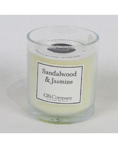 Premium Single Wick Jar-Sandalwood & Jasmine