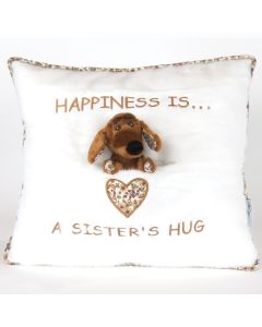 Cuddle Cushion - Sisters Hug
