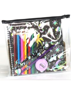 Iridescent Unicorn Stationery Set