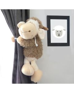 Sheep Curtain Tie Back