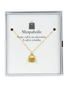 Necklace -Shopaholic