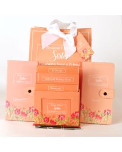 Floral Sentiment Sister Gift Set Bag
