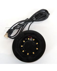 LED Base Reg Octagonal Diffuser - Black