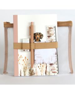 Sausage Stationery Set in Pencil Case