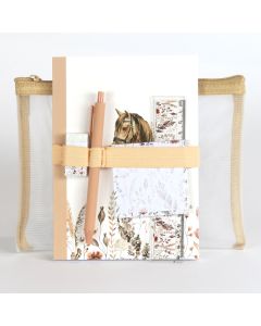Horse Stationery Set in Pencil Case