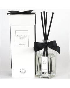 Octagonal Large B&W Diffuser-Strawberries&Fizz