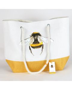 Linen Tote Bag - COUNTRY BEE