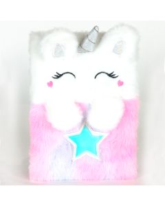 Unicorn Fluffy Notebook