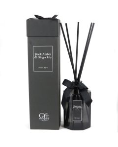 XL Colour Prem Diffuser- Black Amber & Ginger Lily