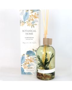 XXL 2500ml Diffuser with Flower - Lemongrass