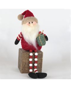 Stripy Legs Santa Shelfie